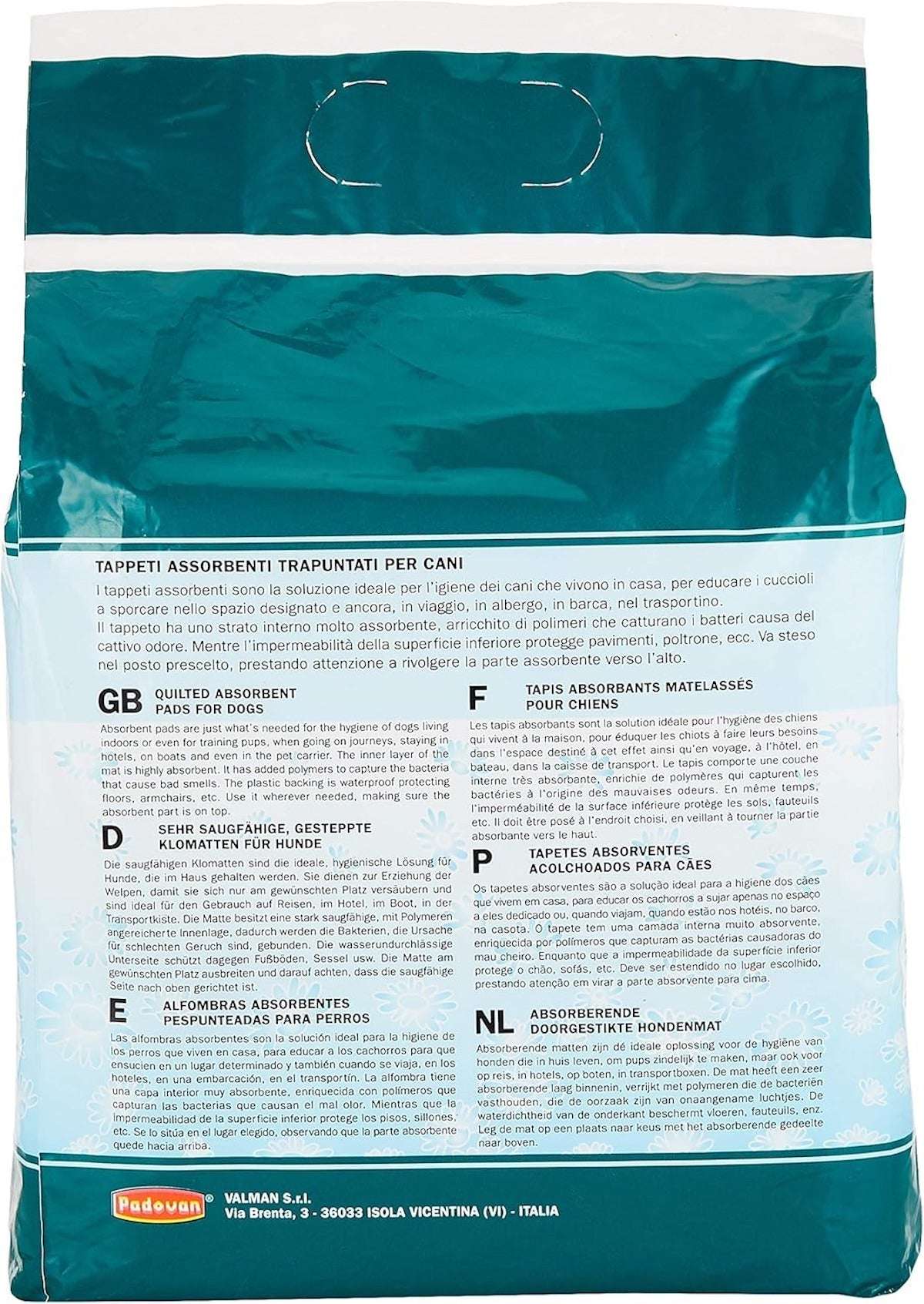 Padovan Pet Training Pads for Dogs – Available in 10pcs / 40pcs (60x60 cm & 60x90 cm) Padovan Pet Training Pads for Dogs – Available in 10pcs / 40pcs (60x60 cm & 60x90 cm)