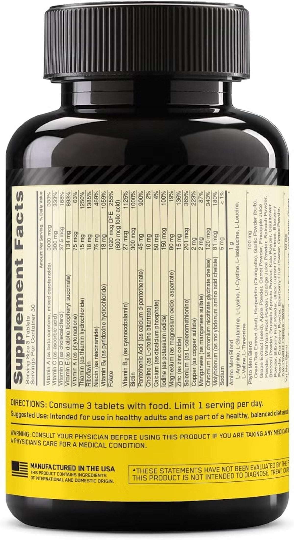 Optimum Nutrition (ON) Opti-Men Multivitamin for Men – 90 Tablets Optimum Nutrition (ON) Opti-Men Multivitamin for Men – 90 Tablets
