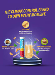 Fast&Up Man Extend Delay Climax - 20 Effervescent Tablets | Fizzy Peach Flavour | Boosts Stamina, Vitality & Performance | Swiss Effervescent Technology Fast&Up Man Extend Delay Climax - 20 Effervescent Tablets | Fizzy Peach Flavour | Boosts Stamina, Vitality & Performance | Swiss Effervescent Technology