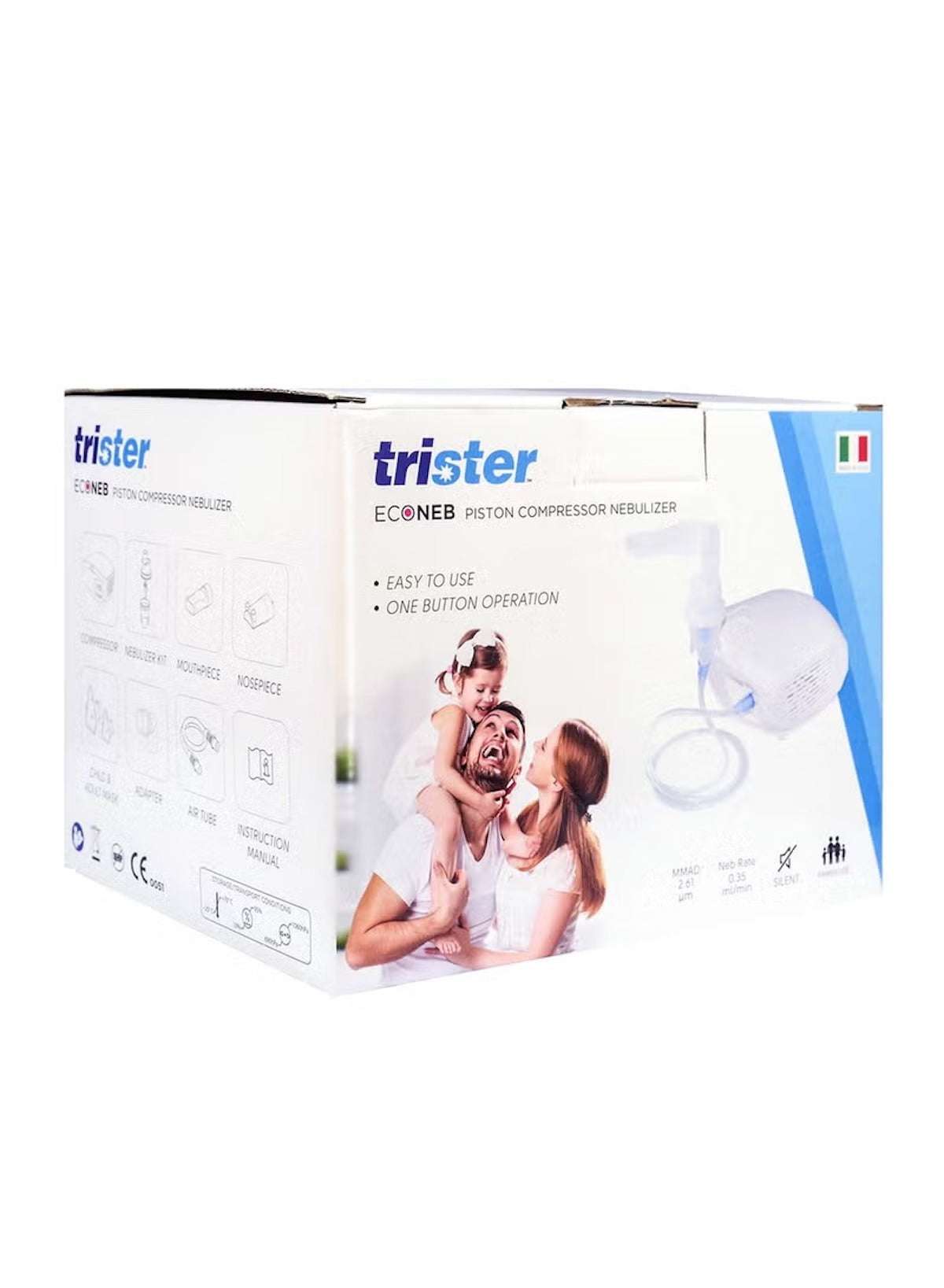 Econeb Piston Compressor Nebulizer | Compact, Efficient & Reliable Nebulizer Machine for Adults and Kids | Respiratory Relief Device Econeb Piston Compressor Nebulizer | Compact, Efficient & Reliable Nebulizer Machine for Adults and Kids | Respiratory Relief Device