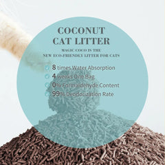 Bioline Magic Coco Coconut Cat Litter 6L Bioline Magic Coco Coconut Cat Litter 6L