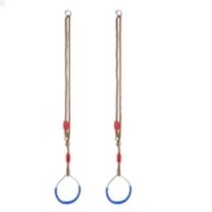 Huitich adjustable gymnastic rings with straps for strength training and fitness exercises Huitich adjustable gymnastic rings with straps for strength training and fitness exercises