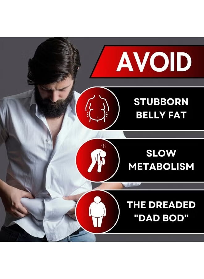 UNALTERED herbal supplements poster highlighting stubborn belly fat burner for men and solutions for a better physique UNALTERED herbal supplements poster highlighting stubborn belly fat burner for men and solutions for a better physique
