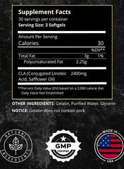 UNALTERED Herbal Supplements CLA Softgels for men, effective belly fat burner for men with 30 servings UNALTERED Herbal Supplements CLA Softgels for men, effective belly fat burner for men with 30 servings