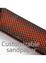 Huitich black kick scooter for children with customizable sandpaper grip deck for safety Huitich black kick scooter for children with customizable sandpaper grip deck for safety