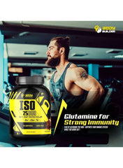 Body Builder ISO 25000 Whey Protein Isolate UAE for muscle support with glutamine for immunity Body Builder ISO 25000 Whey Protein Isolate UAE for muscle support with glutamine for immunity