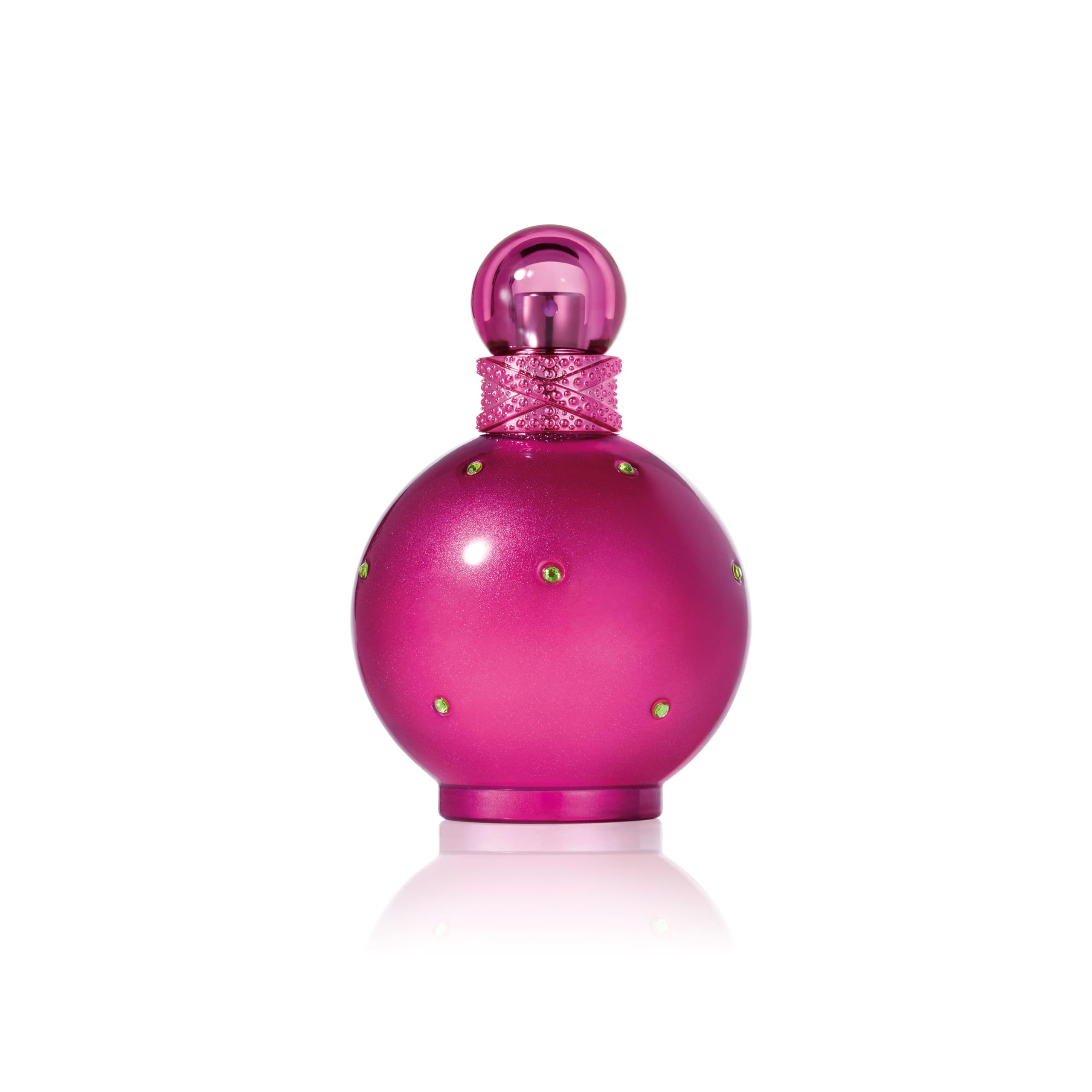 Best floral fruity perfume for women in a vibrant pink round bottle with decorative green accents Best floral fruity perfume for women in a vibrant pink round bottle with decorative green accents