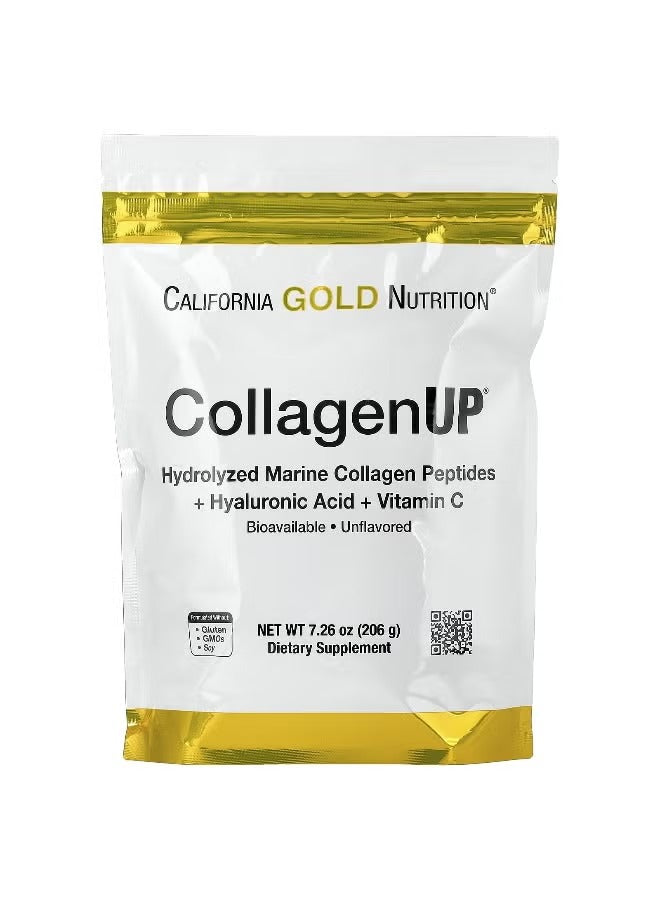 California Gold Nutrition CollagenUP Marine Collagen Peptides Supplement with Hyaluronic Acid and Vitamin C California Gold Nutrition CollagenUP Marine Collagen Peptides Supplement with Hyaluronic Acid and Vitamin C