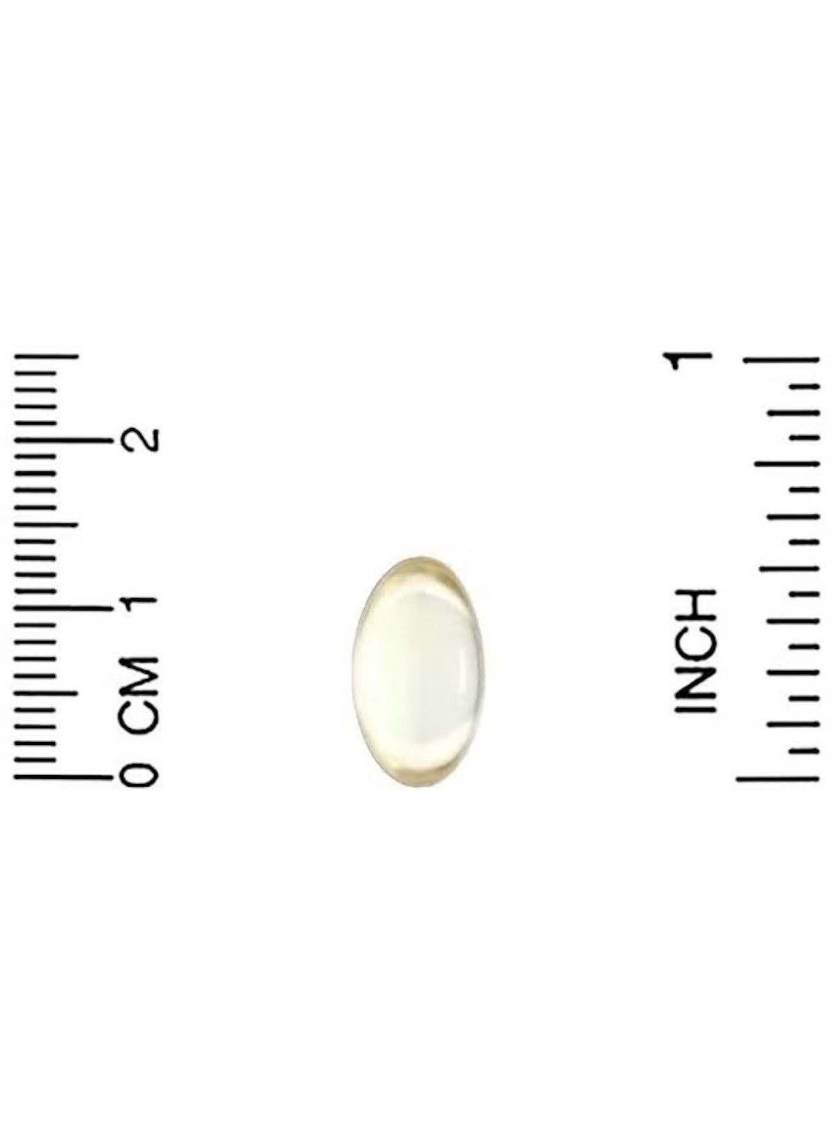 California Gold Nutrition Vitamin D3 5000 IU supplement UAE, softgel capsule shown next to measuring scale California Gold Nutrition Vitamin D3 5000 IU supplement UAE, softgel capsule shown next to measuring scale