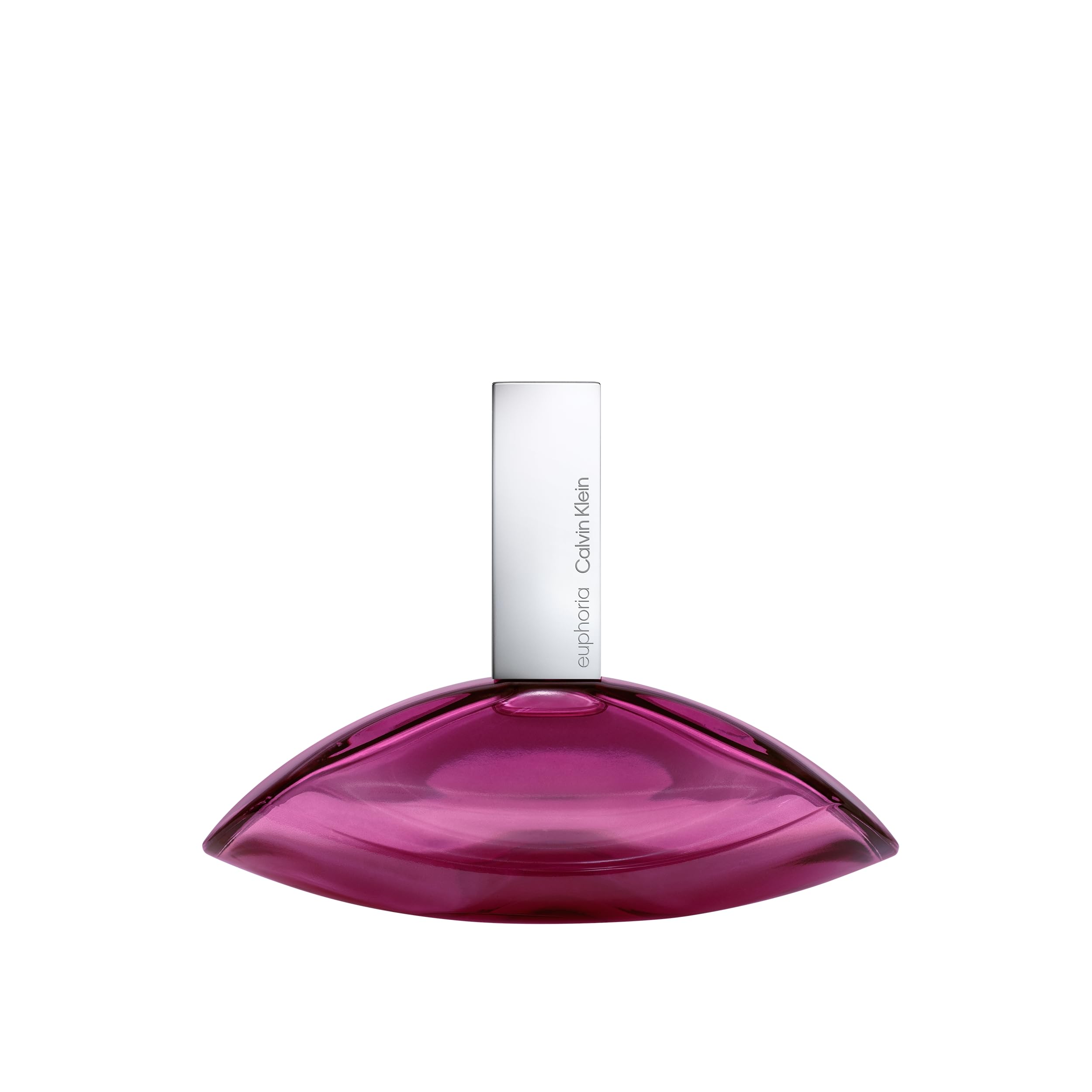 Calvin Klein Euphoria perfume for women in a sleek purple and silver bottle with modern design Calvin Klein Euphoria perfume for women in a sleek purple and silver bottle with modern design