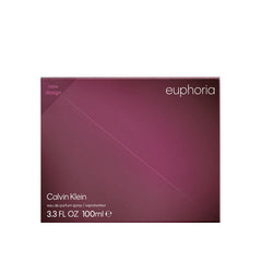 Calvin Klein Euphoria perfume for women in a 100ml purple rectangular box with new design Calvin Klein Euphoria perfume for women in a 100ml purple rectangular box with new design
