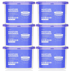 CLEVAST Moisture Absorber Boxes for Closets 6 Pack - Mumzar CLEVAST Moisture Absorber Boxes for Closets 6 Pack - Mumzar
