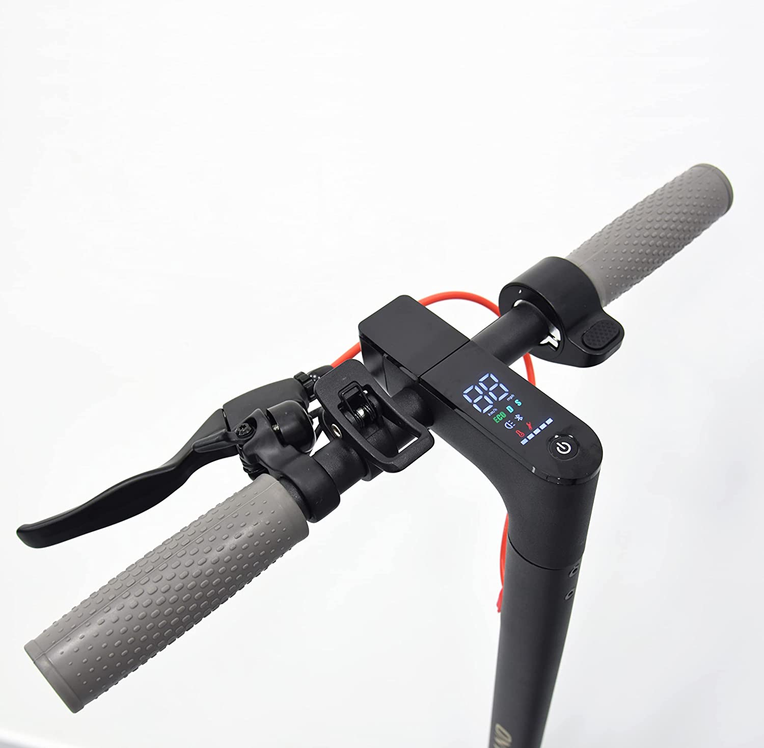 Handlebar and digital display of Huitich Crony m365 aluminium scooter electric bike Handlebar and digital display of Huitich Crony m365 aluminium scooter electric bike