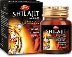 Dabur Shilajit Capsules Natural Strength and Stamina Booster - Mumzar Dabur Shilajit Capsules Natural Strength and Stamina Booster - Mumzar