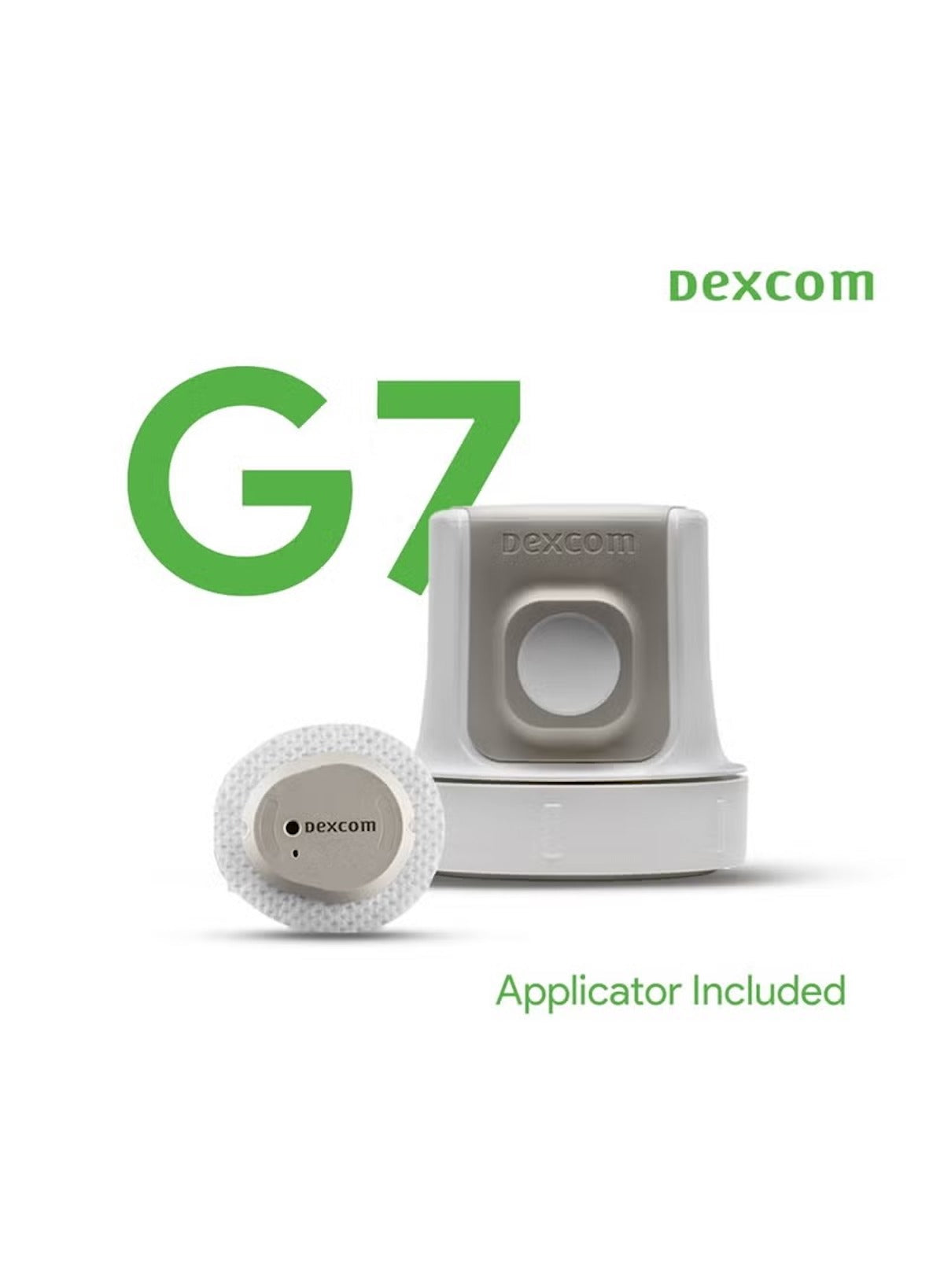 Dexcom G7 sensor kit UAE with applicator for continuous glucose monitoring and easy use. Dexcom G7 sensor kit UAE with applicator for continuous glucose monitoring and easy use.