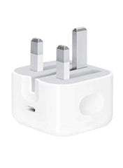 Huitich fast charging adapter for iPhone and Android white UK plug compact design Huitich fast charging adapter for iPhone and Android white UK plug compact design