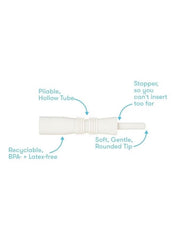 Fridababy baby gas and colic reliever tool with a soft tip and safety stopper for gentle use Fridababy baby gas and colic reliever tool with a soft tip and safety stopper for gentle use