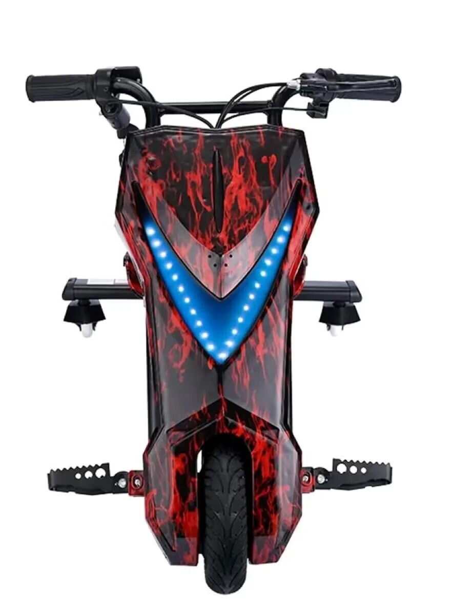 Winner sky electric drifting scooter with red flame design and blue LED lights 360 degree rotating electric scooter Winner sky electric drifting scooter with red flame design and blue LED lights 360 degree rotating electric scooter