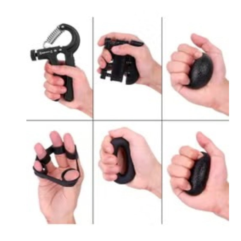 Huitich grip strengthener set with various hand exercisers for improving hand and finger strength Huitich grip strengthener set with various hand exercisers for improving hand and finger strength