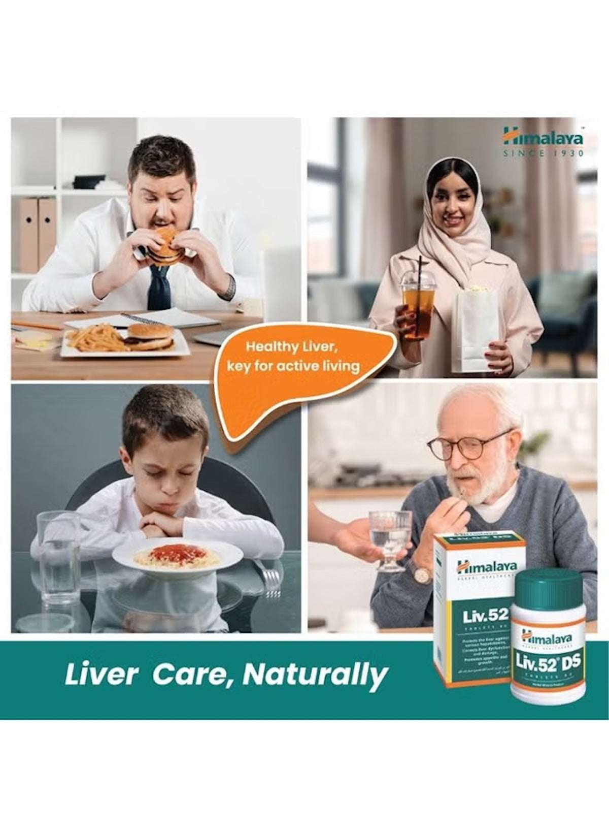 Himalaya Liv.52 DS liver support tablets for promoting healthy liver function and active living Himalaya Liv.52 DS liver support tablets for promoting healthy liver function and active living