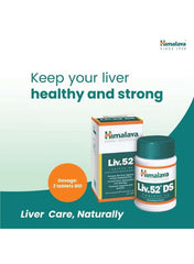 Himalaya Liv.52 DS liver support tablets in packaging for natural liver care Himalaya Liv.52 DS liver support tablets in packaging for natural liver care