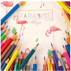 Huitich 24 Color Colored Pencils Set Wooden Art Supplies - Mumzar Huitich 24 Color Colored Pencils Set Wooden Art Supplies - Mumzar