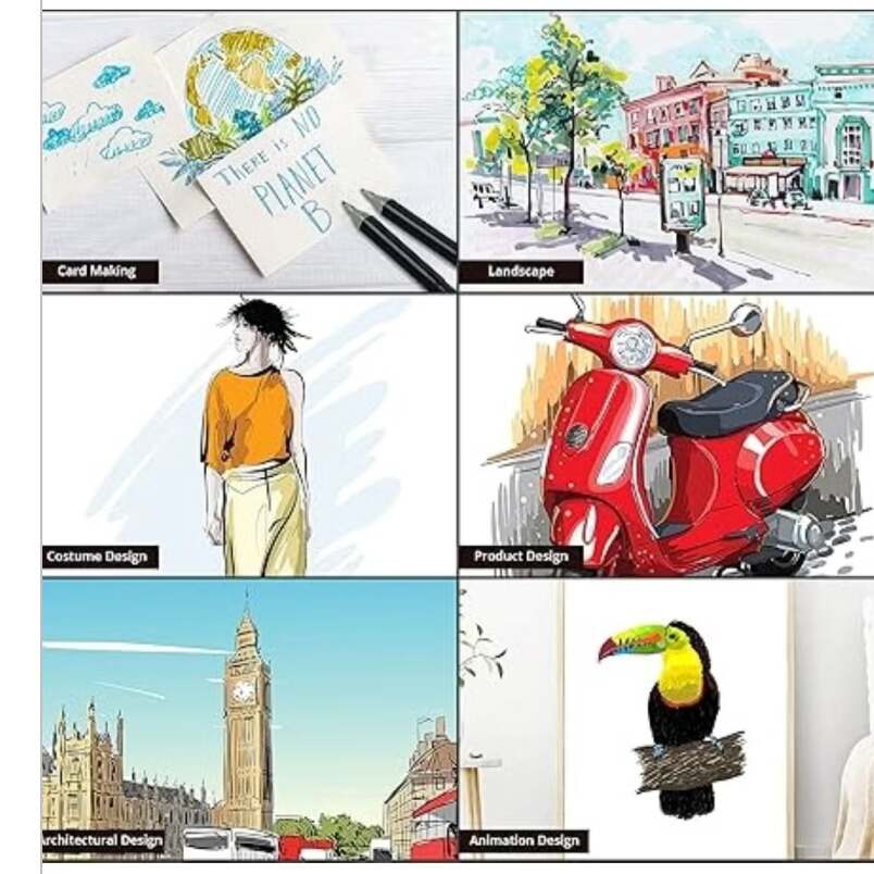 Huitich 36 Color Art Markers Set with Durable Case - Mumzar Huitich 36 Color Art Markers Set with Durable Case - Mumzar