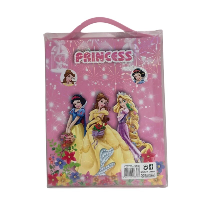 Huitich 6 Piece Princess Stationery Set for Kids - Mumzar Huitich 6 Piece Princess Stationery Set for Kids - Mumzar