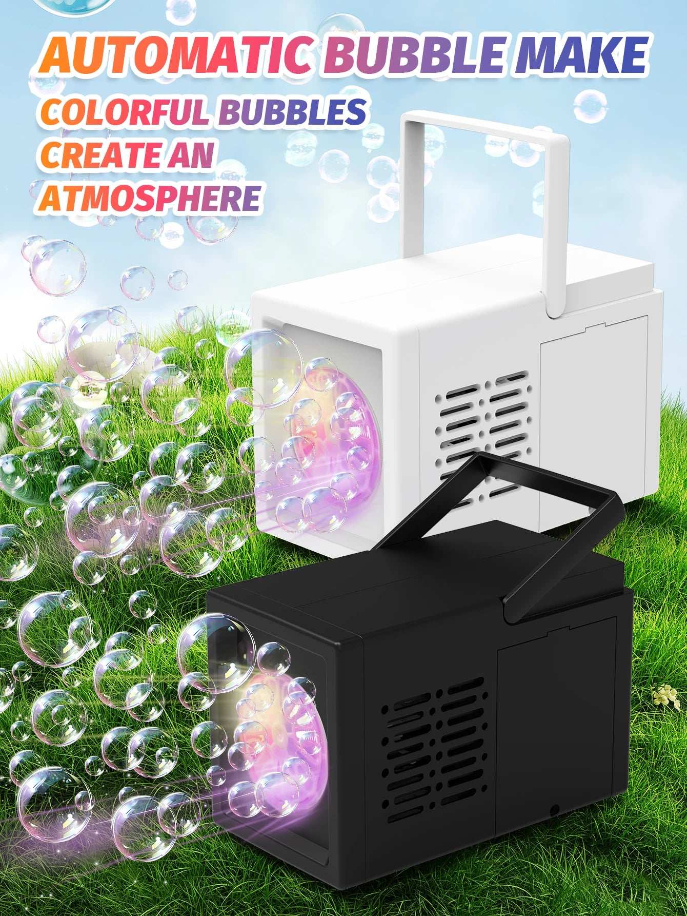 Huitich A - Express 10 Hole Bubble Maker for Parties - Mumzar Huitich A - Express 10 Hole Bubble Maker for Parties - Mumzar