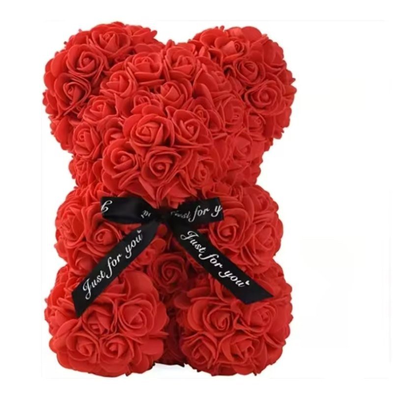 Huitich A - Express Artificial Rose Teddy Bear Gift - Mumzar Huitich A - Express Artificial Rose Teddy Bear Gift - Mumzar