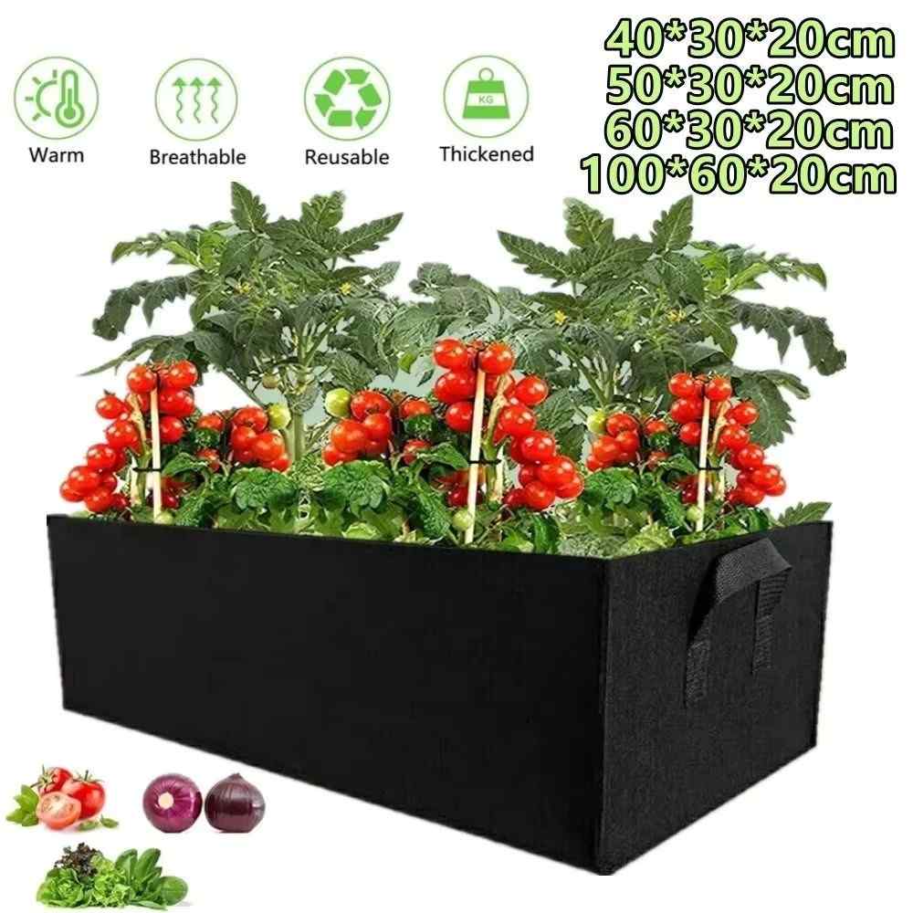 Huitich A - Express Felt Grow Bag for Vegetables with Handles - Mumzar Huitich A - Express Felt Grow Bag for Vegetables with Handles - Mumzar