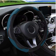 Huitich A - Express Leather Carbon Fiber Steering Wheel Cover - Mumzar Huitich A - Express Leather Carbon Fiber Steering Wheel Cover - Mumzar