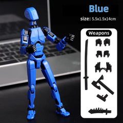 Huitich A - Express Multi - Jointed Robot Action Figure Toy - Mumzar Huitich A - Express Multi - Jointed Robot Action Figure Toy - Mumzar