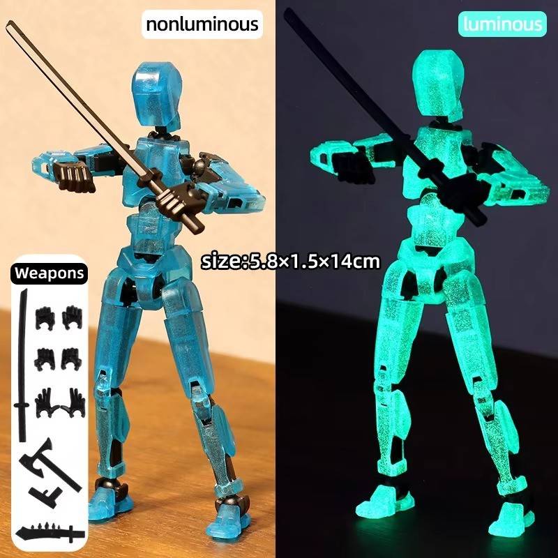 Huitich A - Express Multi - Jointed Robot Action Figure Toy - Mumzar Huitich A - Express Multi - Jointed Robot Action Figure Toy - Mumzar