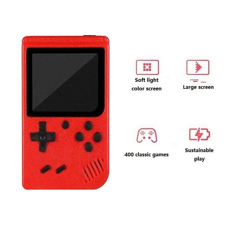 Huitich A - Express Red Classic Mini Gaming Device with 400 Games - Mumzar Huitich A - Express Red Classic Mini Gaming Device with 400 Games - Mumzar
