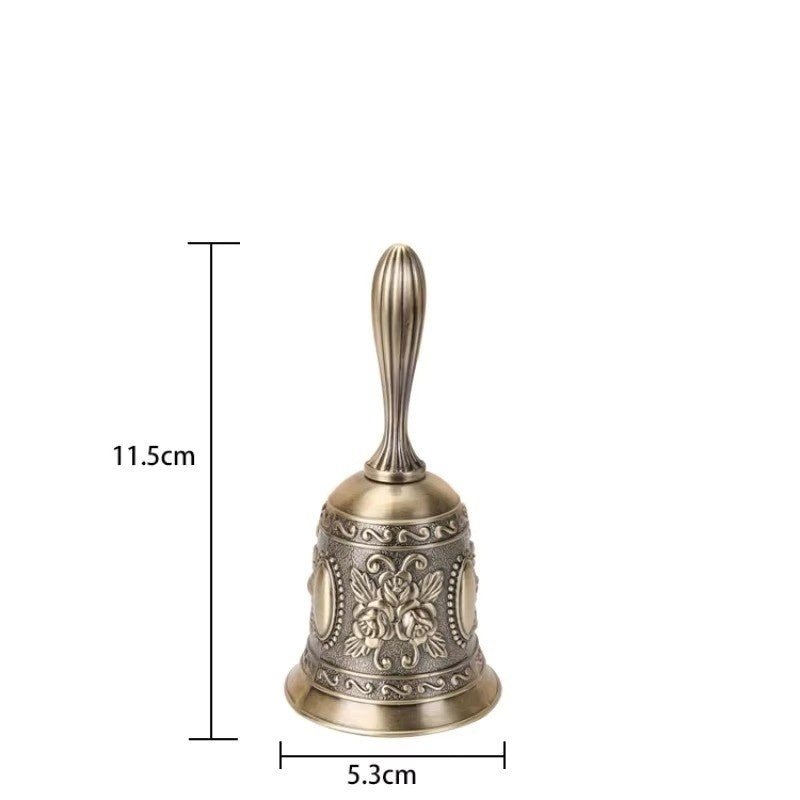 Huitich A - Express Retro Metal Hand Bell European Style - Mumzar Huitich A - Express Retro Metal Hand Bell European Style - Mumzar