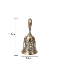 Huitich A - Express Retro Metal Hand Bell European Style - Mumzar Huitich A - Express Retro Metal Hand Bell European Style - Mumzar