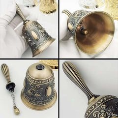 Huitich A - Express Retro Metal Hand Bell European Style - Mumzar Huitich A - Express Retro Metal Hand Bell European Style - Mumzar