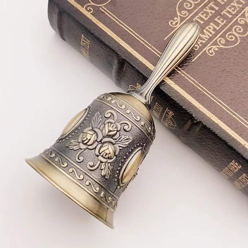 Huitich A - Express Retro Metal Hand Bell European Style - Mumzar Huitich A - Express Retro Metal Hand Bell European Style - Mumzar