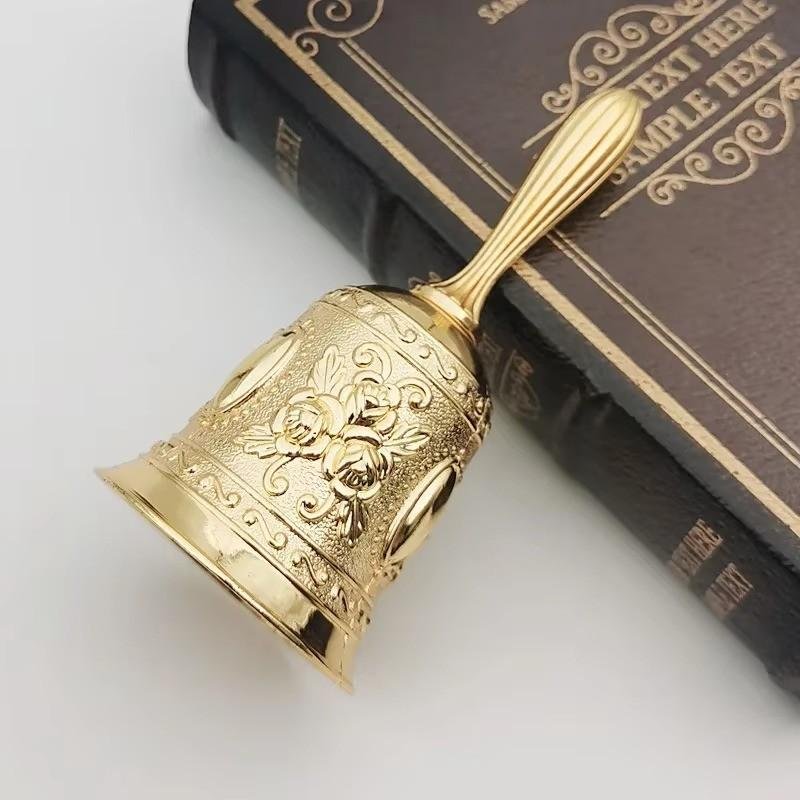 Huitich A - Express Retro Metal Hand Bell European Style - Mumzar Huitich A - Express Retro Metal Hand Bell European Style - Mumzar