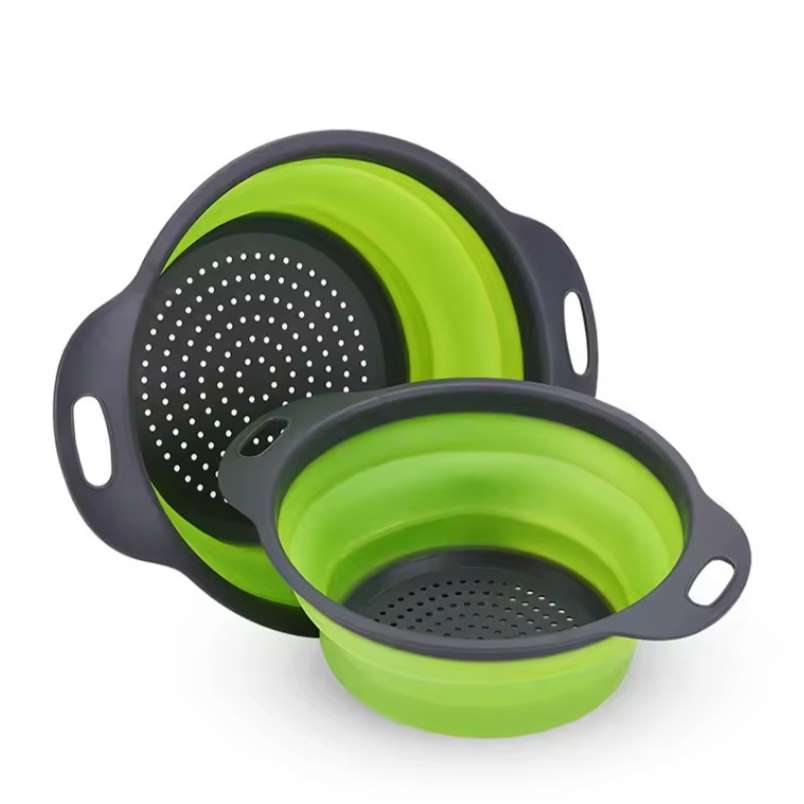 Huitich A - Express Silicone Folding Colander Collapsible Vegetable Strainer - Mumzar Huitich A - Express Silicone Folding Colander Collapsible Vegetable Strainer - Mumzar