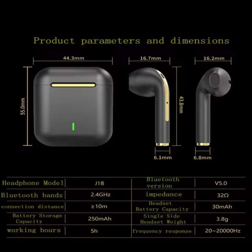 Huitich A - Express True Wireless Bluetooth Earphones - Mumzar Huitich A - Express True Wireless Bluetooth Earphones - Mumzar