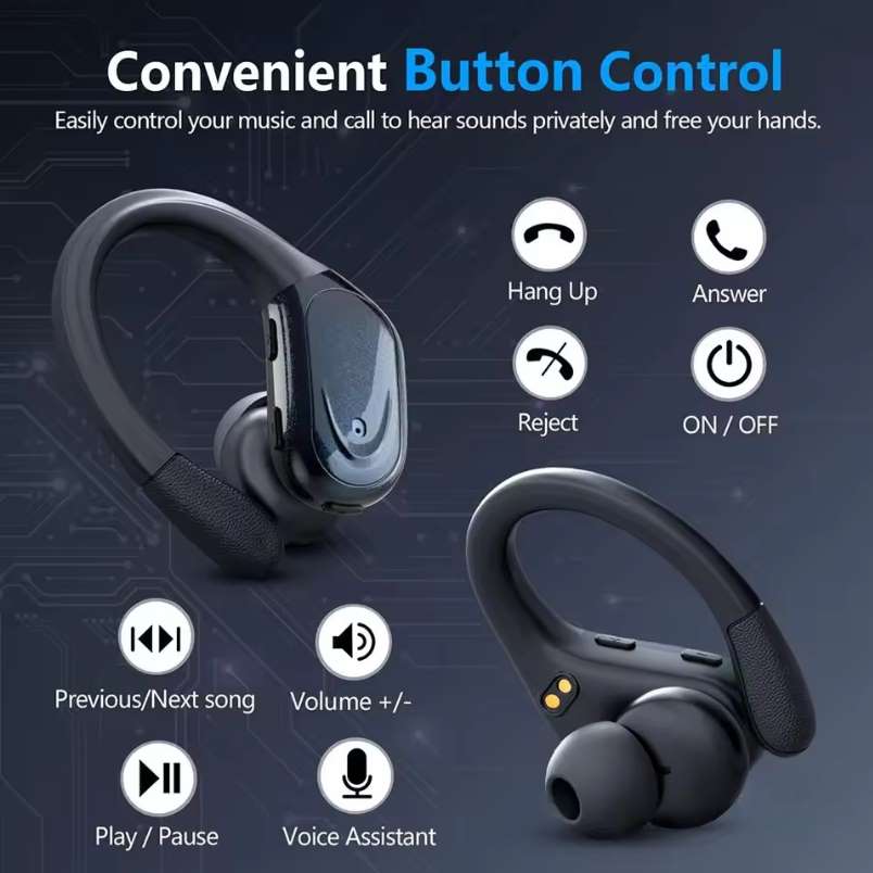 Huitich A - Express Wireless Sport Earbuds with Long Battery Life - Mumzar Huitich A - Express Wireless Sport Earbuds with Long Battery Life - Mumzar