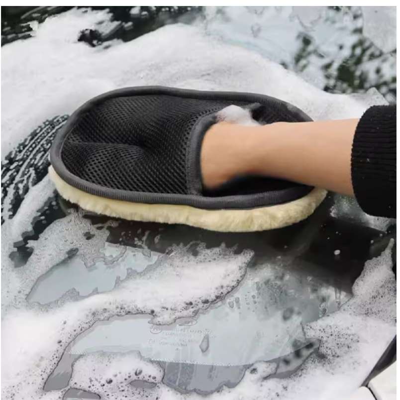 Huitich A - Express Wool Car Wash Gloves Foaming Cleaning - Mumzar Huitich A - Express Wool Car Wash Gloves Foaming Cleaning - Mumzar