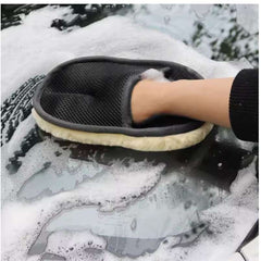 Huitich A - Express Wool Car Wash Gloves Foaming Cleaning - Mumzar Huitich A - Express Wool Car Wash Gloves Foaming Cleaning - Mumzar