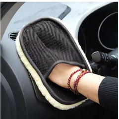Huitich A - Express Wool Car Wash Gloves Foaming Cleaning - Mumzar Huitich A - Express Wool Car Wash Gloves Foaming Cleaning - Mumzar