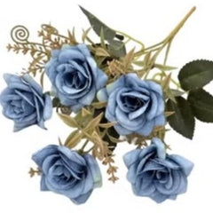 Huitich Artificial Flower Decor Set Elegant Rose Bouquets - Mumzar Huitich Artificial Flower Decor Set Elegant Rose Bouquets - Mumzar