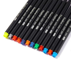 Huitich Color Pen Set 36 Colors Fine Tip, Vibrant Ink - Mumzar Huitich Color Pen Set 36 Colors Fine Tip, Vibrant Ink - Mumzar