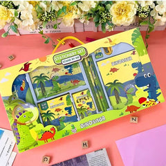 Huitich Dinosaur Stationery Set for Kids with Fun Designs - Mumzar Huitich Dinosaur Stationery Set for Kids with Fun Designs - Mumzar