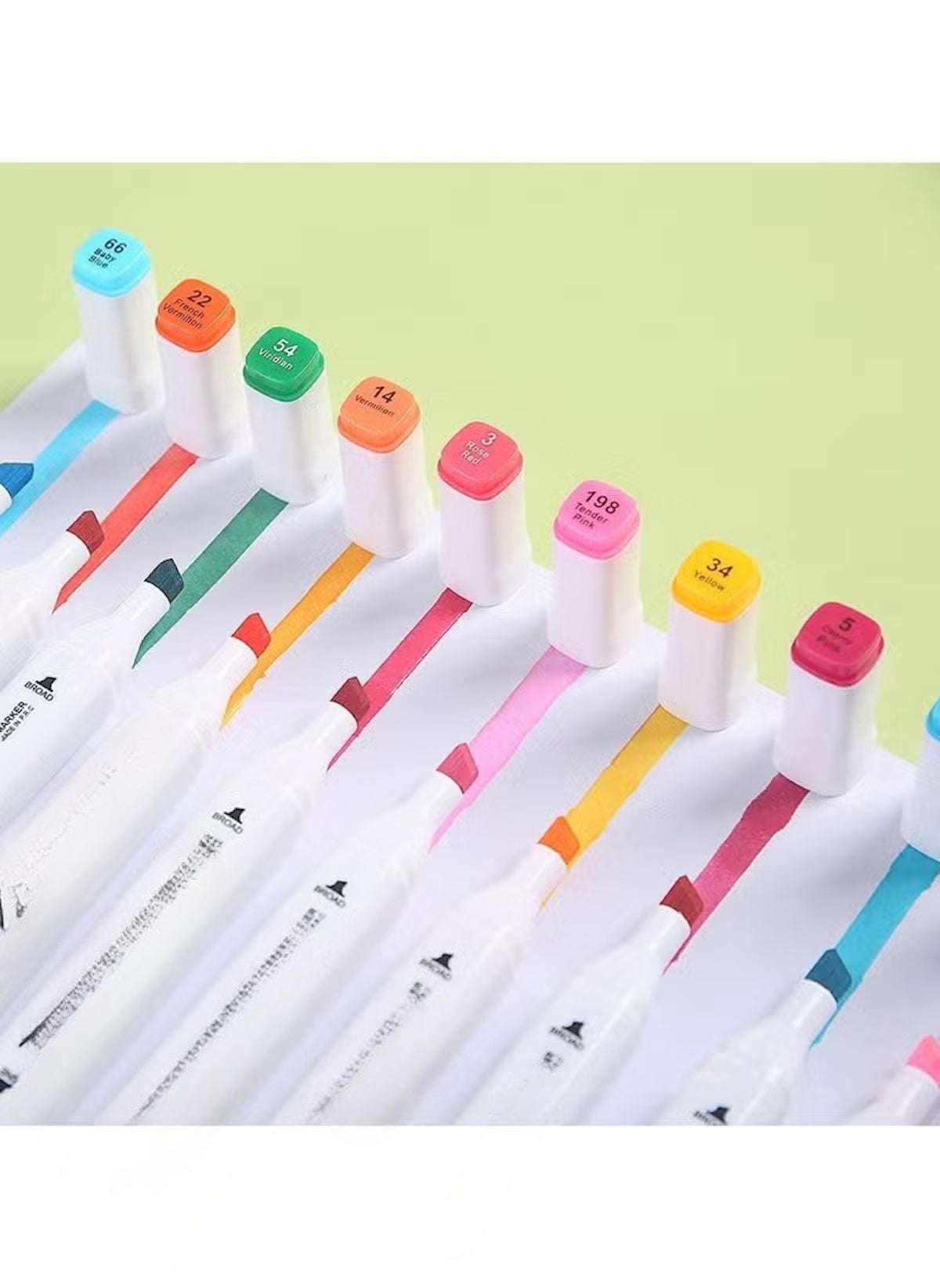 Huitich Double Headed Marker Set with 48 Colors - Mumzar Huitich Double Headed Marker Set with 48 Colors - Mumzar